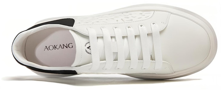 Sneaker Low-Top Aokang 'Beige Hitam' 1233432005 Shop Sneaker Low-Top Aokang 'Beige Hitam' 1233432005