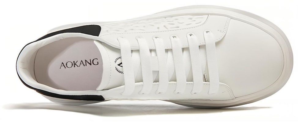Aokang Sneaker Rendah 'Beige Hitam' 1233432005 Shop Aokang Sneaker Rendah 'Beige Hitam' 1233432005