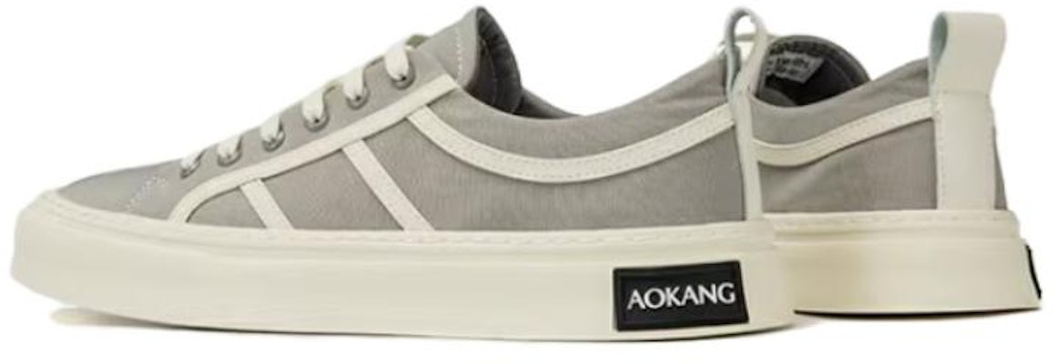 奧康AOKANG 休閒舒適 低幫 板鞋 男款 灰色 Shop 奧康AOKANG 休閒舒適 低幫 板鞋 男款 灰色