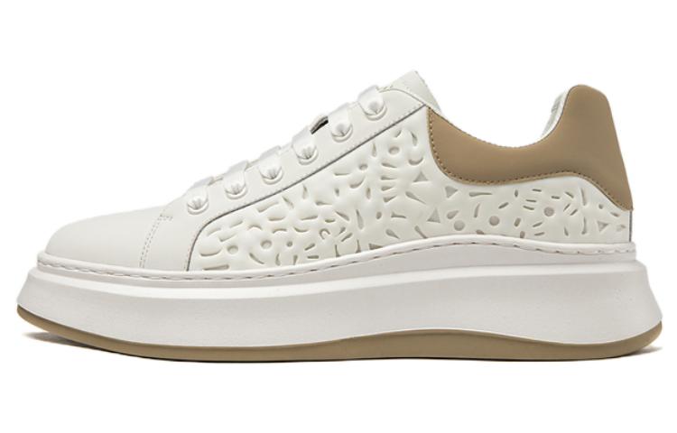 Aokang Low Top Sneaker 'White Apricot' 1233432006