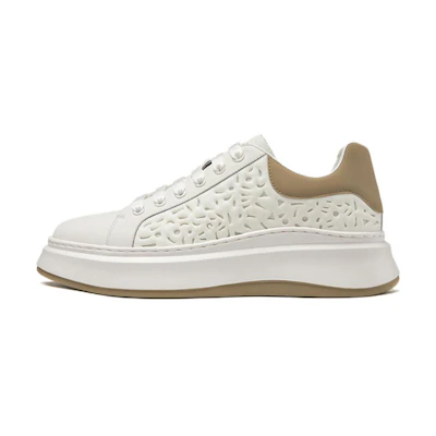 Aokang Low Top Sneaker 'White Apricot'