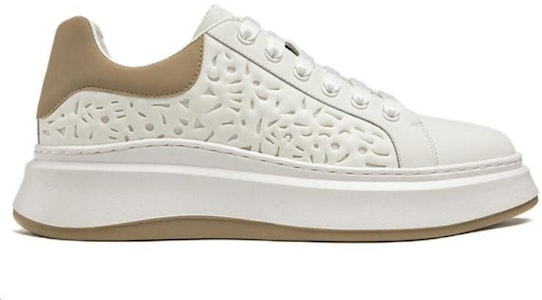 Aokang Sepatu Sneaker Rendah 'Putih Aprikot' 1233432006 Order Aokang Sepatu Sneaker Rendah 'Putih Aprikot' 1233432006