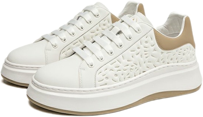 Aokang Low Top Sneaker 'White Apricot' 1233432006 Lookbook Aokang Low Top Sneaker 'White Apricot' 1233432006