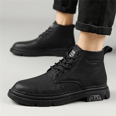 Aokang Martin Boot 'Fashion Casual Black' 1215013009W Details for Aokang Martin Boot 'Fashion Casual Black' 1215013009W