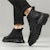 Aokang Martin Boot 'Fesyen Kasual Hitam' 1215013009W