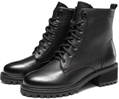 Aokang Martin Boots 'British Fashion Black Leather' 1214913051 Lookbook Aokang Martin Boots 'British Fashion Black Leather' 1214913051