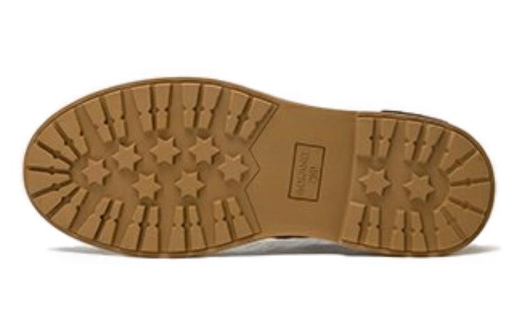 Aokang Martin Boots 'British Retro Round Toe Brown' 圖 4