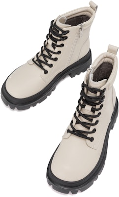 奧康AOKANG 休閒舒適百搭 短中筒 馬丁靴 5.2cm 女款 2