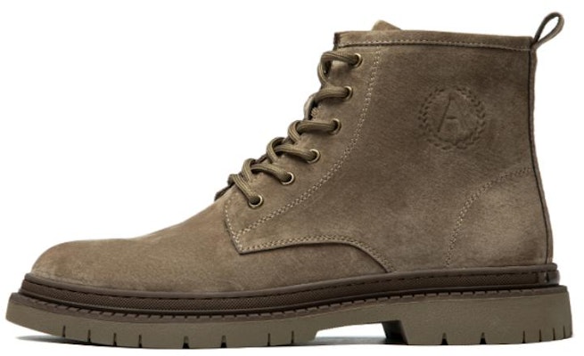 奧康AOKANG 二層豬皮 休閒舒適耐磨 短筒 馬丁靴 男款 卡其色 Buy 奧康AOKANG 二層豬皮 休閒舒適耐磨 短筒 馬丁靴 男款 卡其色