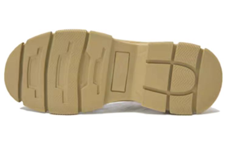 Shop 奥康马丁靴 '黄色舒适时尚' 1223923040