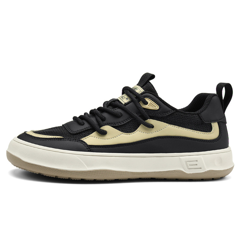 AOKANG Mid-Top Casual Shoes Black - Comfortable & Stylish Everyday Wear 1114040540A