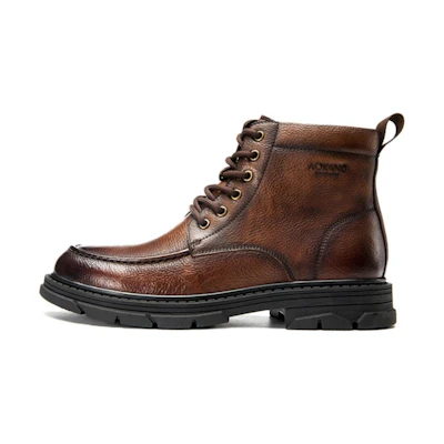 Aokang Mid-Top Martin Boots 'Retro Fashion Brown'