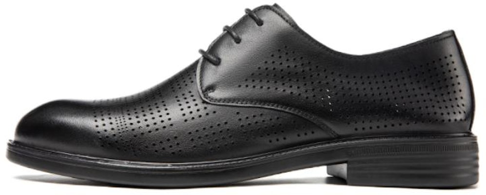 Aokang Oxford 'Black Breathable Hollow-out' 1233811013 Buy Aokang Oxford 'Black Breathable Hollow-out' 1233811013