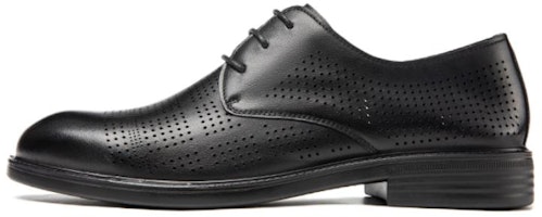 Aokang Oxford 'Black Breathable Hollow-out' 1233811013 Aokang Oxford 'Black Breathable Hollow-out' 1233811013