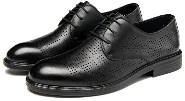 Aokang Oxford 'Black Breathable Hollow-out' 1233811013 Lookbook Aokang Oxford 'Black Breathable Hollow-out' 1233811013