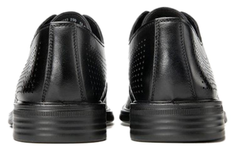 Shop Aokang オックスフォード「ブラック通気性ホロウアウト」1233811013 1233811013