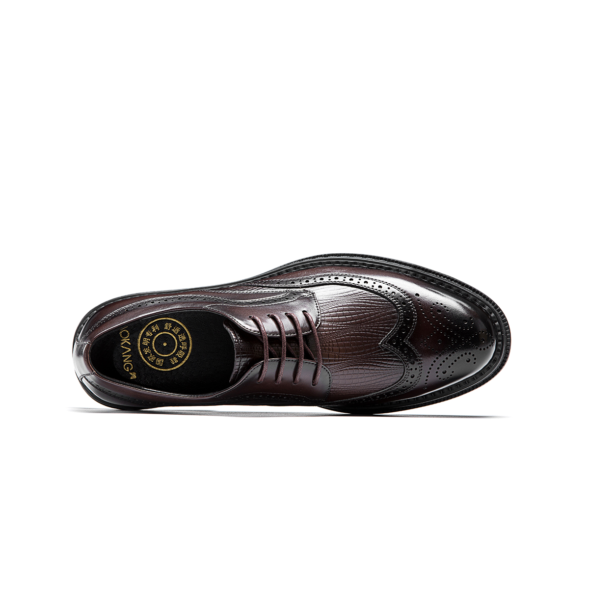 Lookbook 아오캉 브라운 가죽 옥스퍼드 (Aokang brown leather oxford) 1213211111