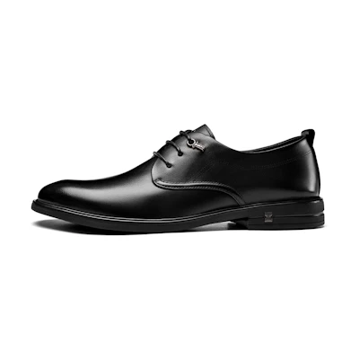 Aokang Oxford 'Business CMFT Black Leather'