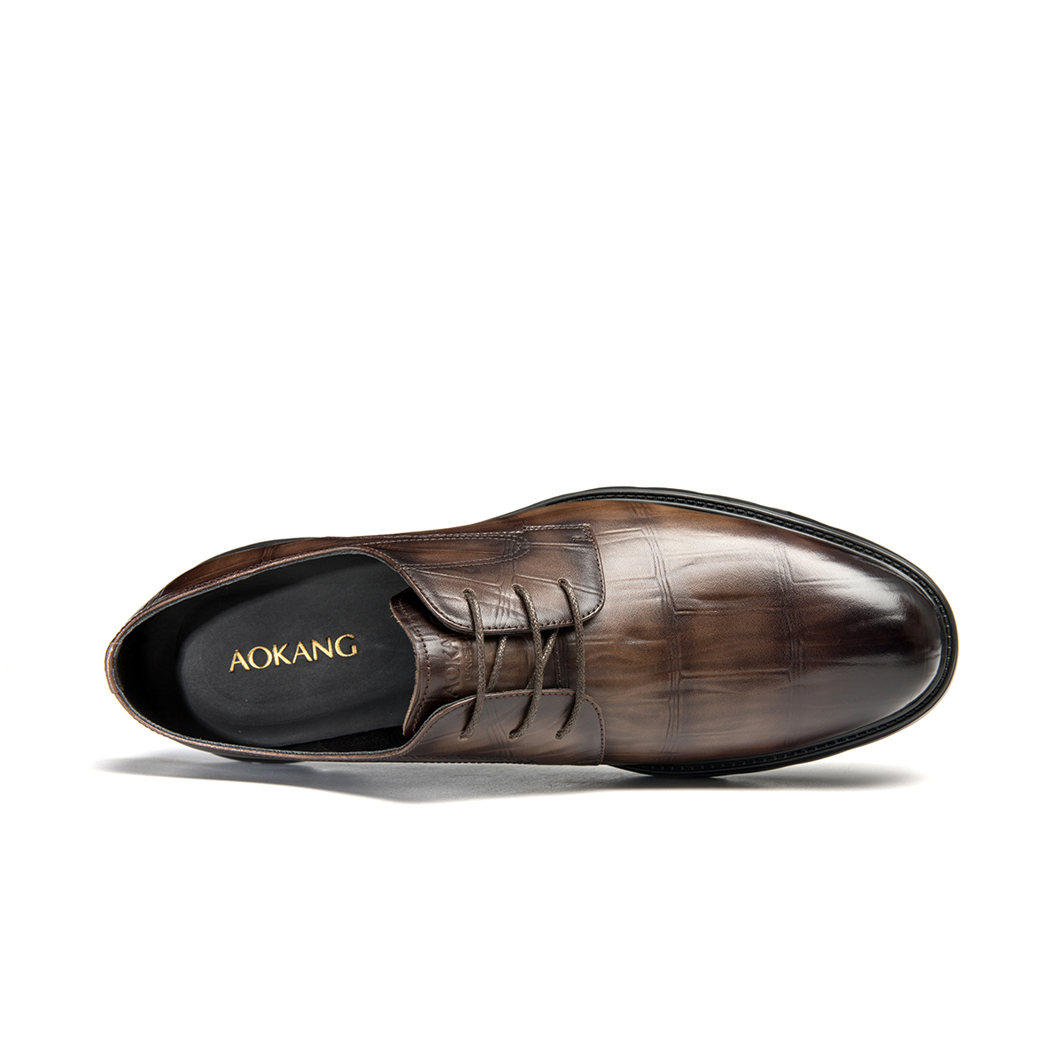 Lookbook Aokang Oxford 'Retro British Brown' 1233114085
