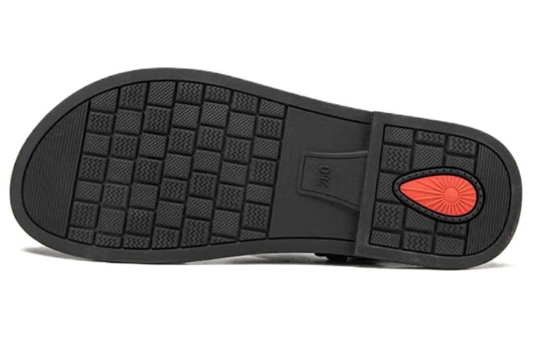 Aokang PRM Leather 'Brown Fashion Sport Sandals' 圖 3