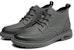 Aokang PU 'Vintage British Round Toe Lace-Up Mid-Calf Martin Boots Grey' 1223223026