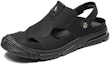 Order Aokang PU Outdoor Kasual Selesa Bernafas 'Selipar Hitam' 1223723009