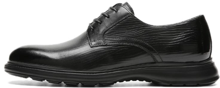 aokang-retro-oxford-leather-shoes-black-casual-lace-up-pointed-toe-6241511022