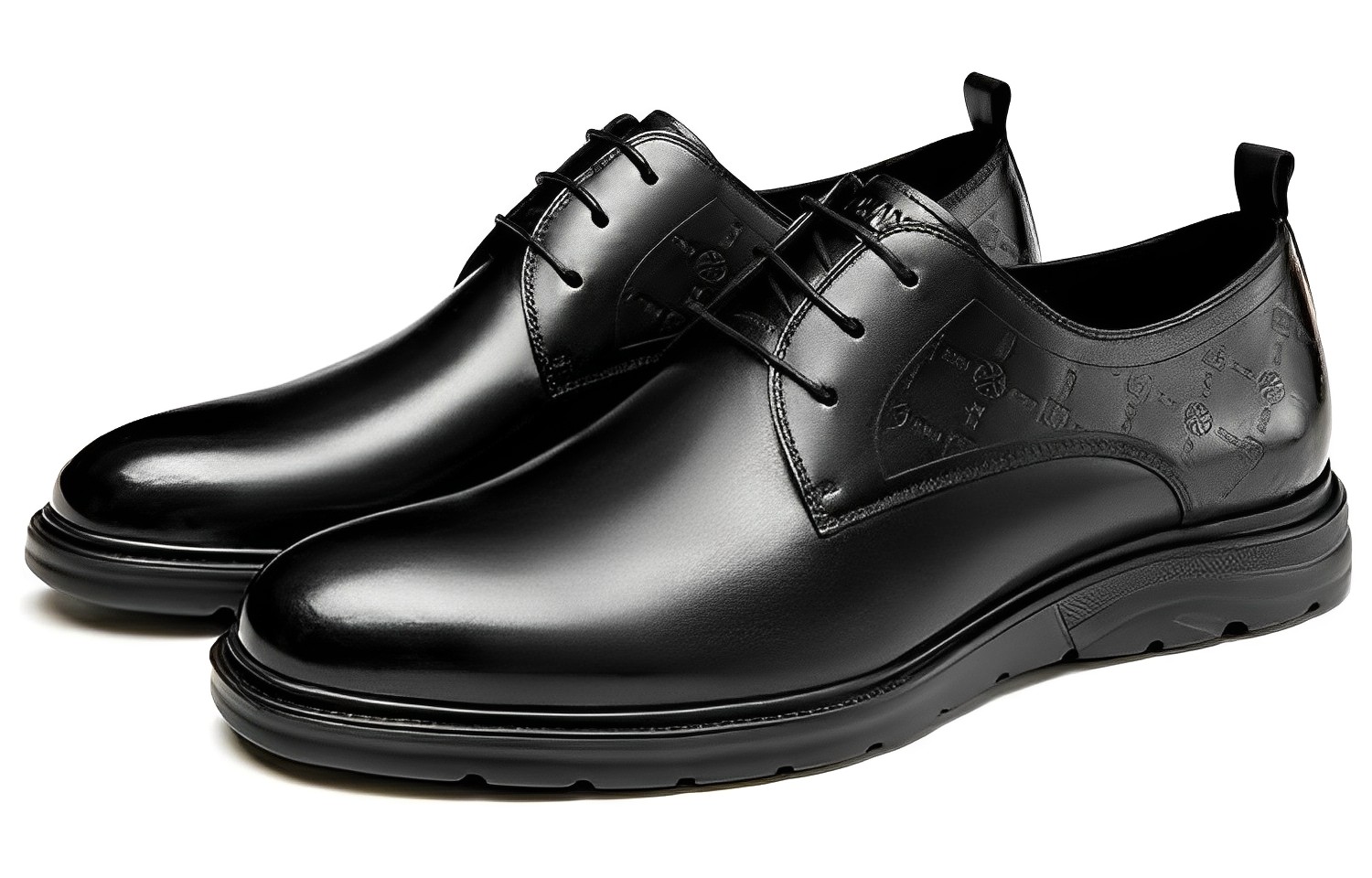 Order 奥康圆头系带“黑色正装皮革”鞋 1233114068