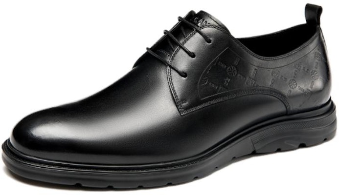 奥康圆头系带“黑色正装皮革”鞋 1233114068 Lookbook 奥康圆头系带“黑色正装皮革”鞋 1233114068