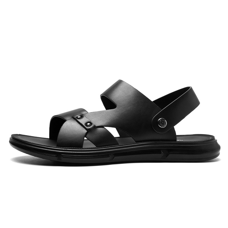 Aokang Summer Fashion Casual Black Sandals 1225721109W