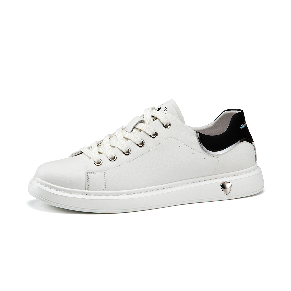 Aokang Synthetic Leather Low Top 'Casual CMFT Black and White' 圖 2