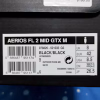 Lookbook ARC'TERYX始祖鳥 AERIOS FL 2 MID GTX覆蓋防水 男子攀登/徒步鞋