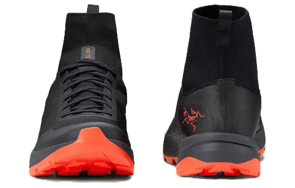 Lookbook 始祖鸟 Vertex 減震防滑耐磨 中幫 跑步鞋 男女同款 黑色