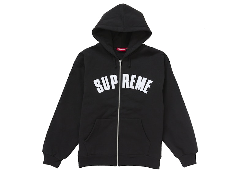 Arc Thermal Zip Up Hooded Sweatshirt Black