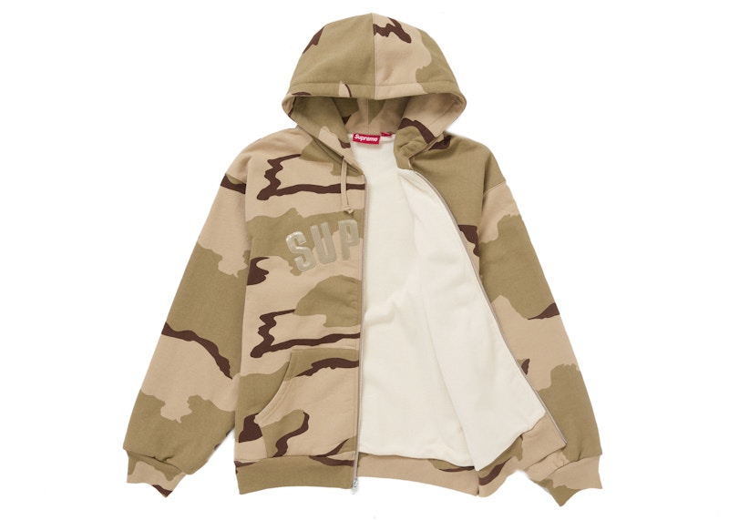 Arc Thermal Zip Up Hooded Sweatshirt Desert Camo 圖 2