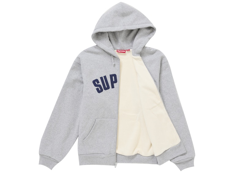 Arc Thermal Zip Up Hooded Sweatshirt Heather Grey 圖 2