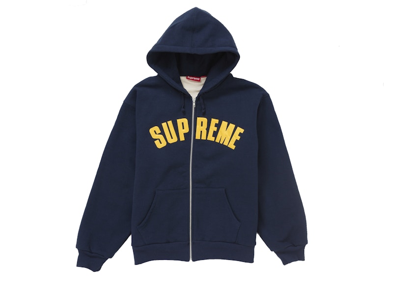 Arc Thermal Zip Up Hooded Sweatshirt Navy