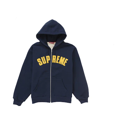 Arc Thermal Zip Up Hooded Sweatshirt Navy