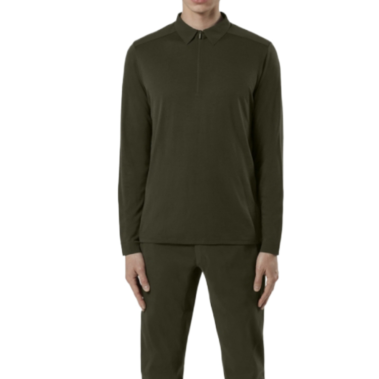 Arcteryx  Comfortable Versatile Minimalist Long Sleeve Polo Shirt X000029175