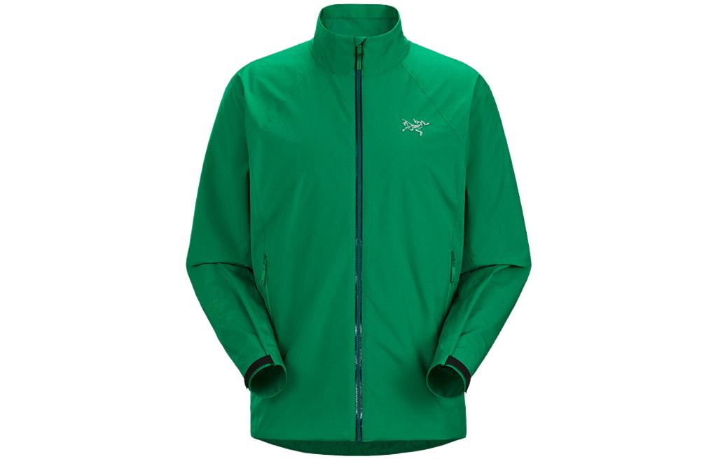 Arcteryx  KADIN SS23 Green Softshell Jacket with Logo and Stand Collar. 30561 圖 2