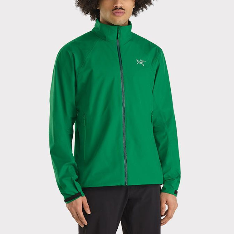 Arcteryx  KADIN SS23 Green Softshell Jacket with Logo and Stand Collar. 30561 圖 3
