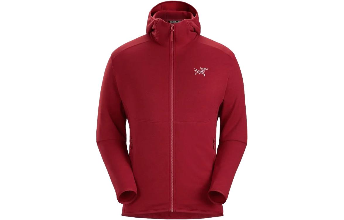 Arcteryx ACROPLE Solid Color Logo Embroidered Zip-Up Hoodie Jacket X000005404