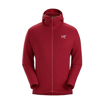 Arcteryx ACROPLE Solid Color Logo Embroidered Zip-Up Hoodie Jacket X000005404