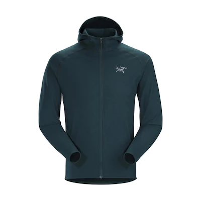 Arcteryx Adahy Hoody Full-Zip Solid Color Jacket 19564