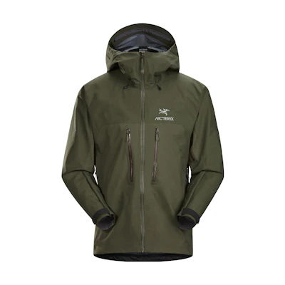 Arcteryx Alpha AR GTX Hooded Jacket Waterproof Windproof for Hiking & Climbing 25434