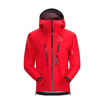 Arcteryx Alpha Series Multi-Zip Solid Hoodie Jacket 22939