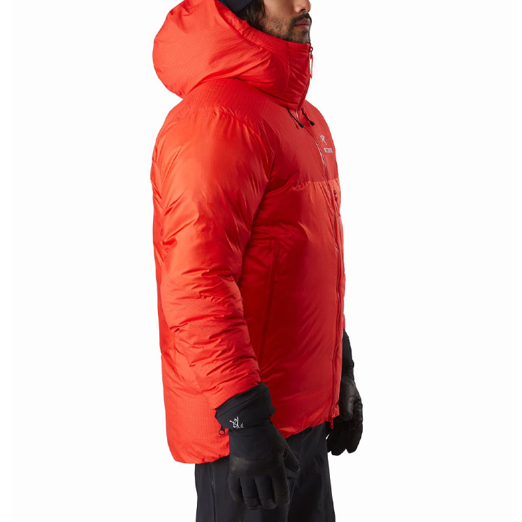 Details for Arcteryx Alpha Series Winter Down Insulated Hooded Jacket for Hiking & Climbing 25683