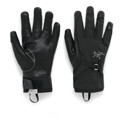 Sarung Tangan Olahraga Kulit Kambing Arcteryx Alpha SL Unisex Hitam. 30081 Order Sarung Tangan Olahraga Kulit Kambing Arcteryx Alpha SL Unisex Hitam. 30081