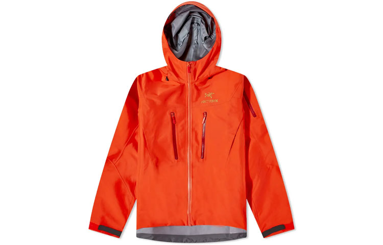 Lookbook Arcteryx Alpha SV Gen 6 Waterproof Hoodie Jacket with Embroidered Logo 25681
