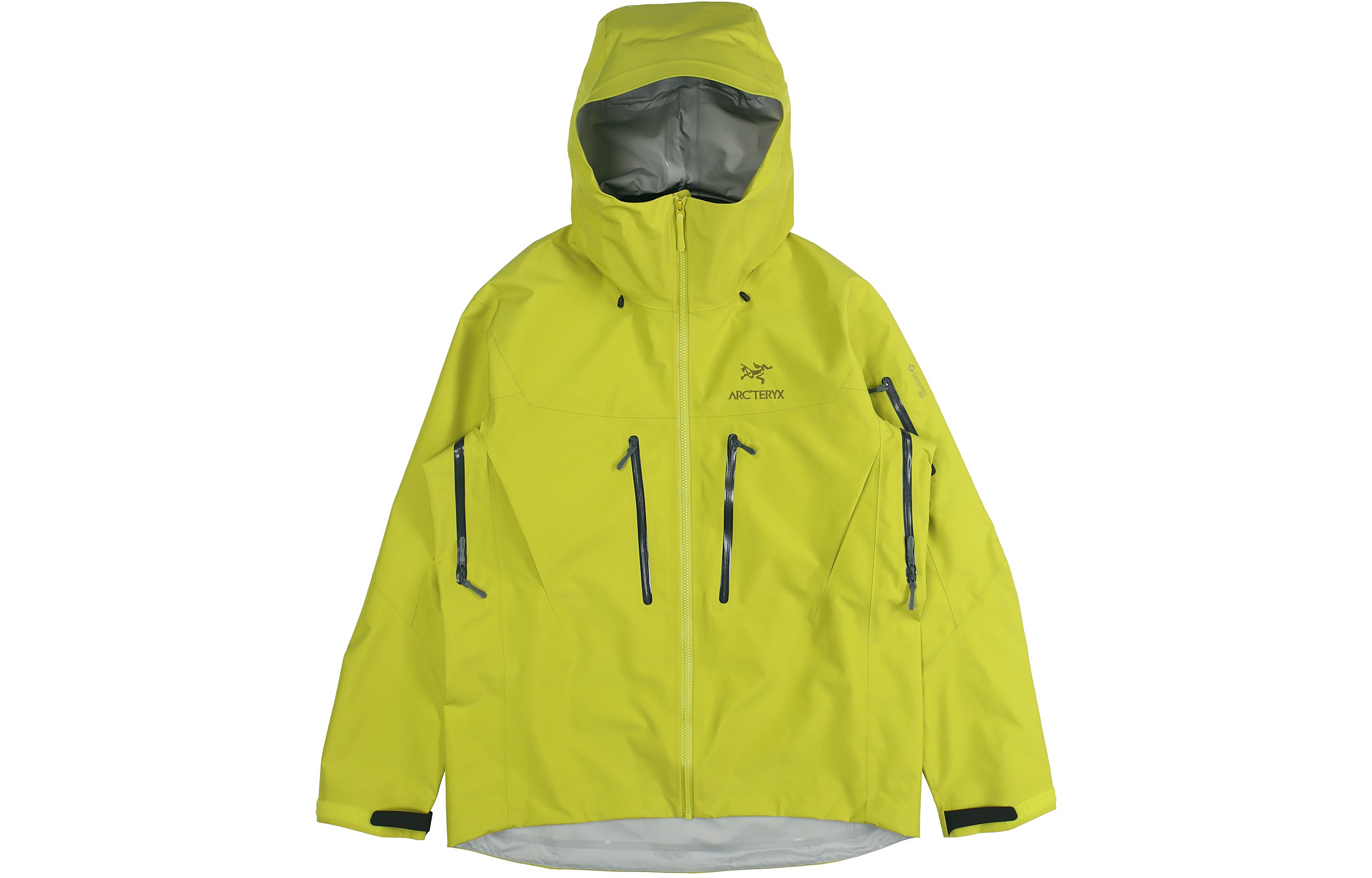 Details for Arcteryx Alpha SV Gen 6 Waterproof Hoodie Jacket with Embroidered Logo 25681